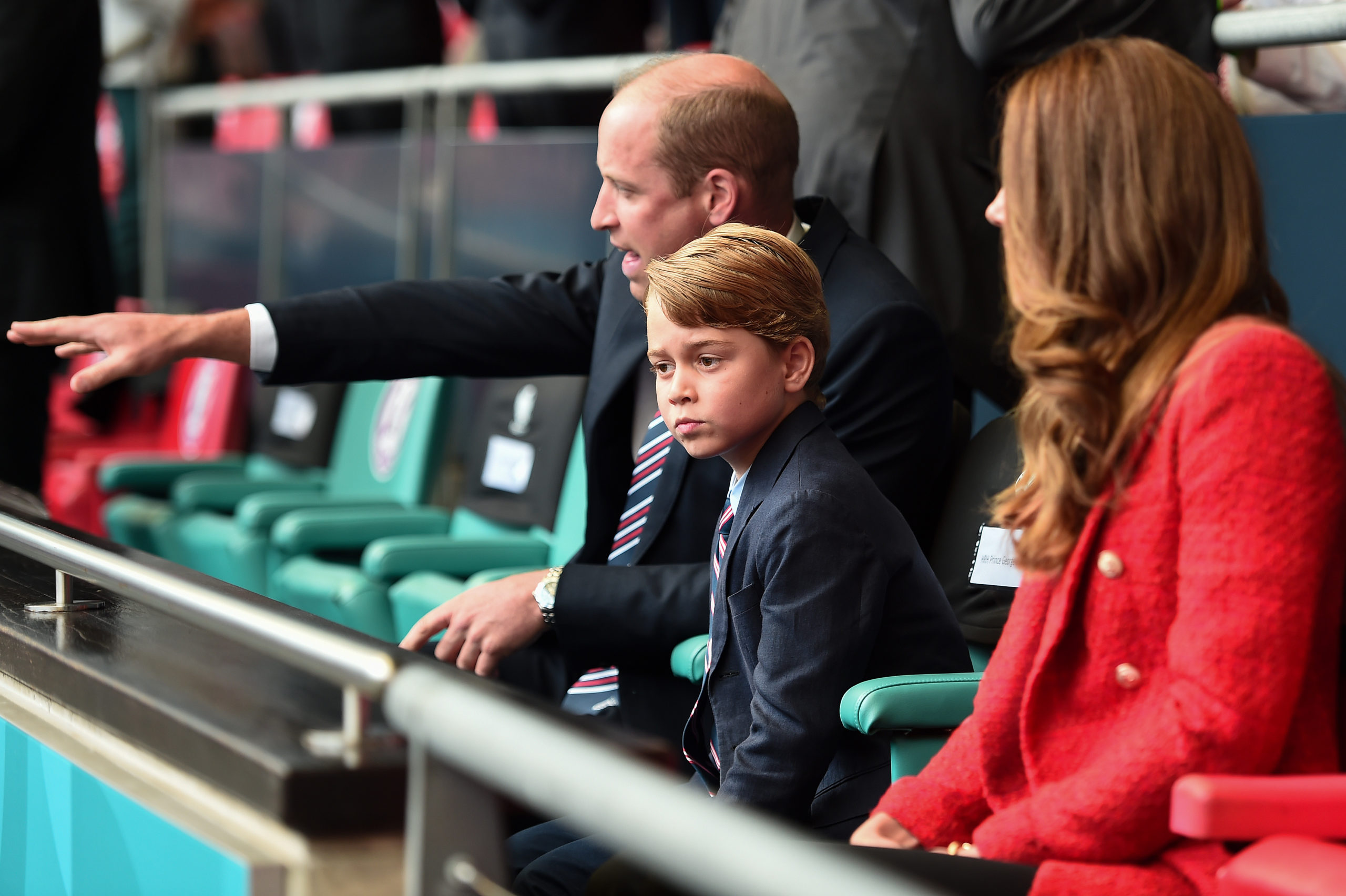 Prince George Winning Hearts Around The World During A FootBall Match
