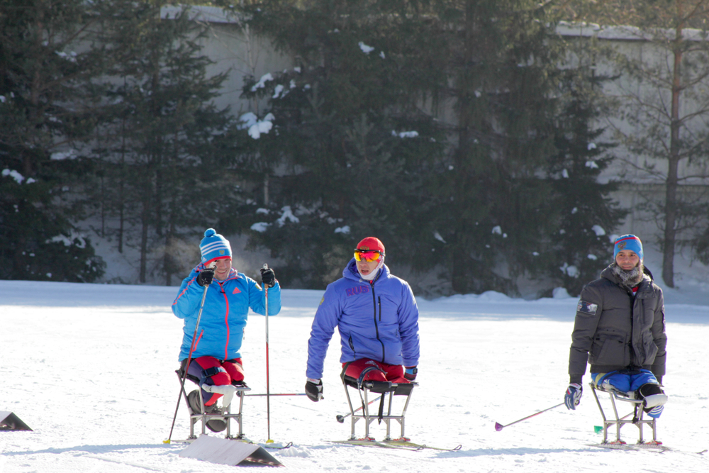 The Paralympic Cross-Country Skiing Can Be Completed While Seated