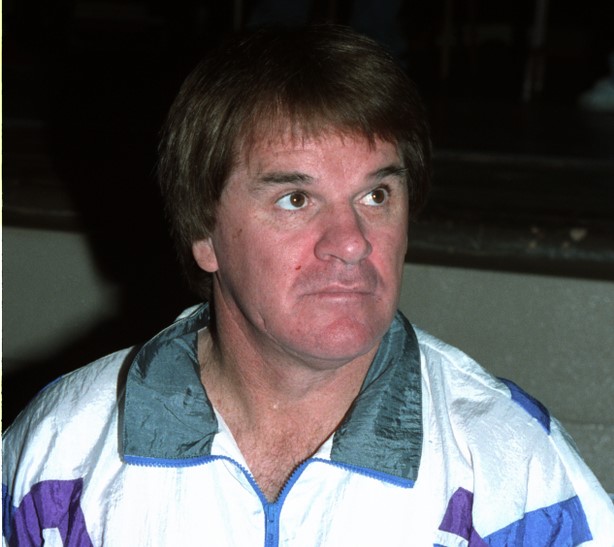 How did Pete Rose receive his nickname Charlie Hustle?